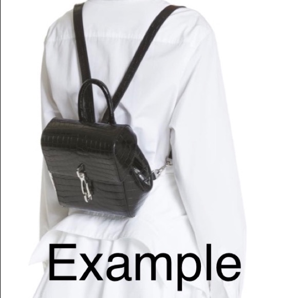 alexander wang hook mini backpack Marti by Hook leather backpack Alexander Wang